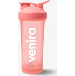 VENIRA shaker PRO s poutkem, růžový, 600 ml