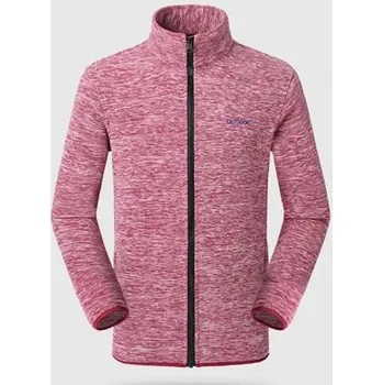 Pánský svetr Pánská svetrová bunda kardigan se zipem Barva: Červená, Velikost: 4XL