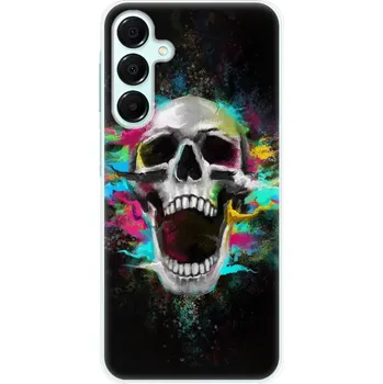 Pouzdro na mobilní telefon Odolné silikonové pouzdro iSaprio - Skull in Colors - Samsung Galaxy A16 5G