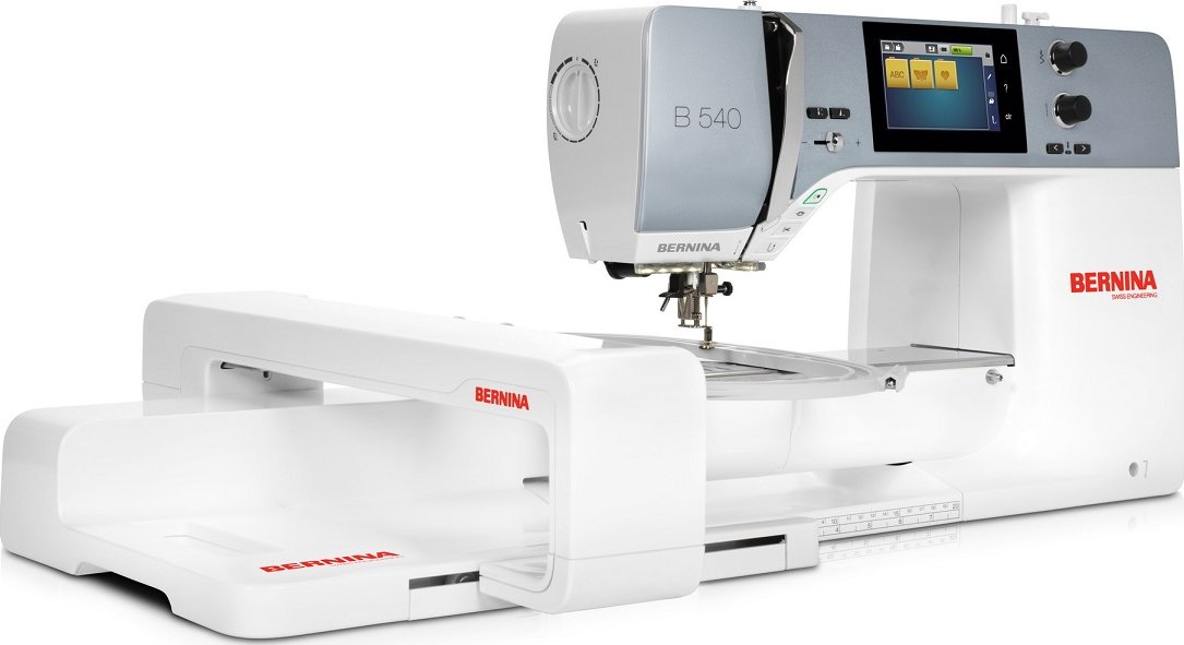 Vyšívací stroj Bernina 540 + vyšívacím agregát M/SDT + 1250Kč kupon na pogaranční servisní prohlídku + naše 100% importérská péče