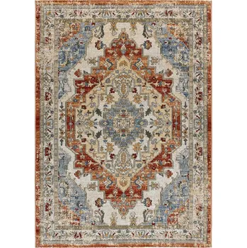 Koberec Oranžovo-béžový venkovní koberec 120x170 cm Luna Rust – Universal ID_1631596