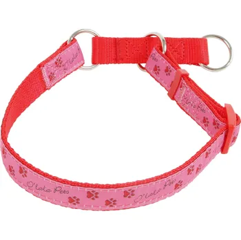 Obojek pro psa O'LALA PETS POLOSTAHOVACÍ OBOJEK RŮŽOVÝ 33-52CM