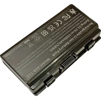 Baterie k notebooku TRX baterie A32-X51 - Li-Ion 5200mAh - neoriginální (Asus T12 X51 X58 T12C T12Er T12Fg T12Jg T12Mg T12Ug X51H X51L X51R X51RL X58C - kompatibilní)