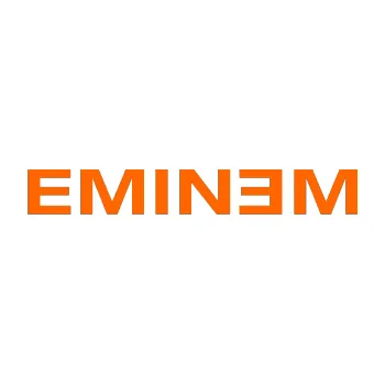 Samolepicí dekorace na vozidlo Eminem (73 - Fluorescentní oranžová) SAMOLEPKA NA AUTO, NÁLEPKA, FÓLIE, POLEP, TUNING, VLASTNÍ TEXT, TISK, AUTOSAMOLEPKY.cz, POLEPY, OBRÁZEK, LOGO, 3D STICKERS