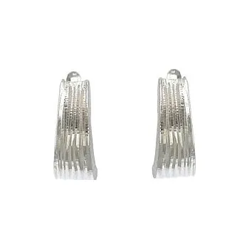 Náušnice Stříbrné náušnice ryté