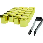 Kryty šroubů kol (17 mm-20 ks) Einparts - zlaté