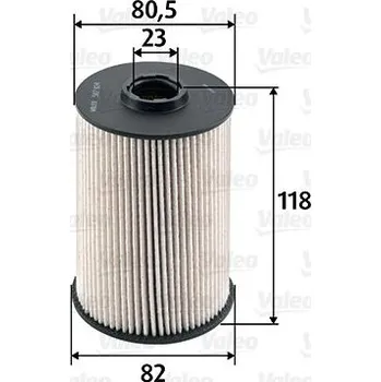 Palivový filtr Palivový filtr VALEO 587924
