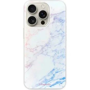Pouzdro na mobilní telefon Odolné silikonové pouzdro iSaprio - Raibow Marble 10 - iPhone 16 Pro