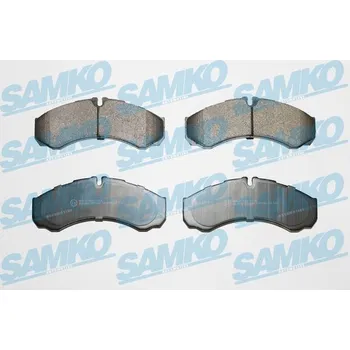 Brzdová destička Sada brzdových destiček, kotoučová brzda SAMKO 5SP684