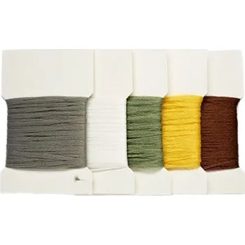 Příze Umělá křidélková příze Veniard Para-Post Wing, hnědá