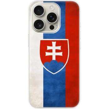 Pouzdro na mobilní telefon Odolné silikonové pouzdro iSaprio - Slovakia Flag - iPhone 16 Pro