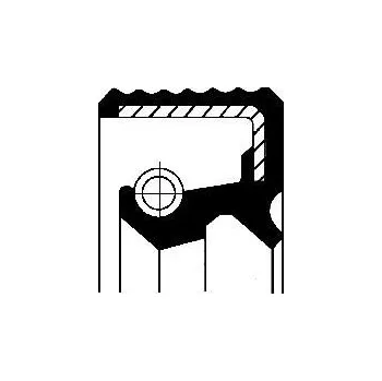 Těsnicí kroužek hřídele, náboj kola CORTECO 12013759