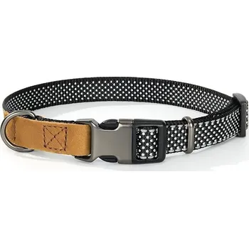 Obojek pro psa Reflexní nylonový obojek pro psy Černá