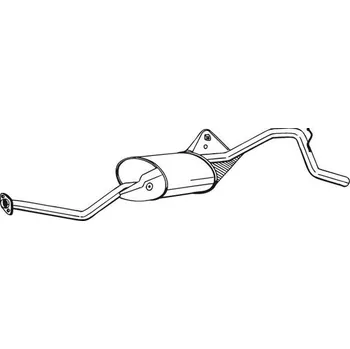 Tlumič výfuku Zadní tlumič výfuku BOSAL 283-099