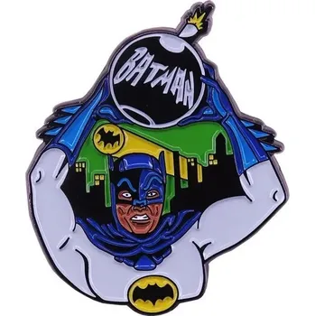 Vánoce Spiderman smaltovaný odznak pro kluky | vánoční dárek, originální doplněk - 6-691