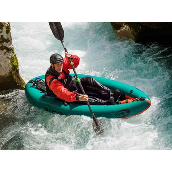 Kajak Packraft ROBfin M Sporty 2024 Barva: Zelená tmavá ROBfin, Zip (ISS): Ano (ZIP-ISS)