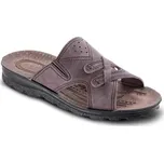 Pánské domácí pantofle ENRIQUE hnědé vel. 44 183691163