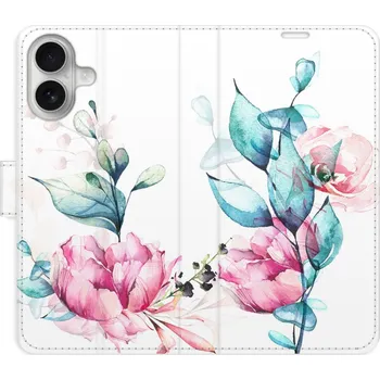 Pouzdro na mobilní telefon Flipové pouzdro iSaprio - Beautiful Flower - iPhone 16