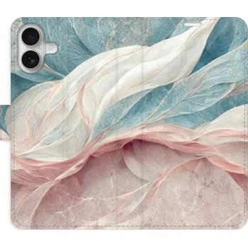 Pouzdro na mobilní telefon Flipové pouzdro iSaprio - Old Leaves 03 - iPhone 16 Plus