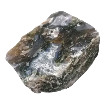 Sběratelství Achát mechový přírodní kus 324 g