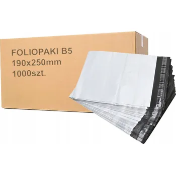 Obálka Fóliový sáček Ironpack B5 190 x 250 mm 1000 ks