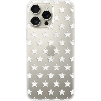 Pouzdro na mobilní telefon Odolné silikonové pouzdro iSaprio - Stars Pattern - white - iPhone 16 Pro Max