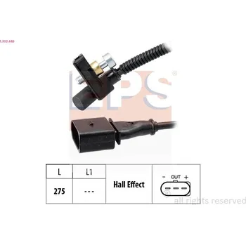 Kliková hřídel Generátor impulsů, klikový hřídel EPS 1.953.448