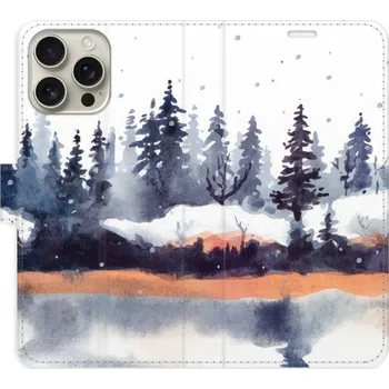 Pouzdro na mobilní telefon Flipové pouzdro iSaprio - Winter 02 - iPhone 16 Pro Max