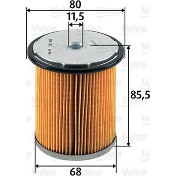 Palivový filtr Palivový filtr VALEO 587912