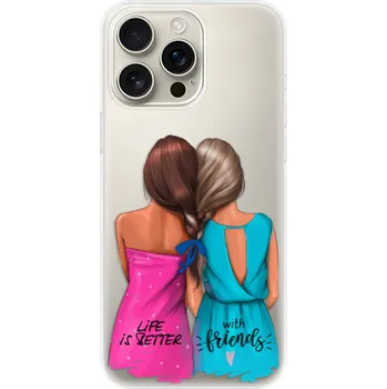 Pouzdro na mobilní telefon Odolné silikonové pouzdro iSaprio - Best Friends - iPhone 16 Pro Max