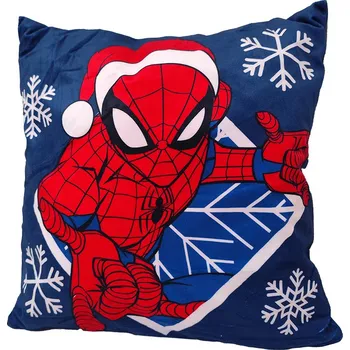 Dekorativní polštářek Carbotex Dětský polštářek Vánoční Spider-Man