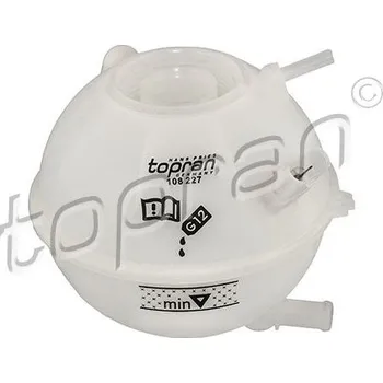 Chladič motoru Vyrovnávací nádoba, chladivo TOPRAN 108 227