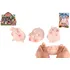 Žertovný předmět Teddies Antistresové mačkací silikonové prasátko 6 cm mix motivů