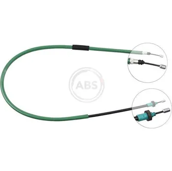 Lanko parkovací brzdy Tažné lanko, parkovací brzda A.B.S. K18938