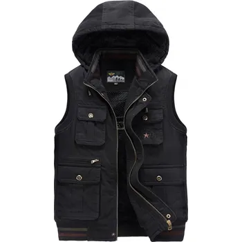 Pánská bunda Pánská vesta DIMU242 Barva: Modrá, Velikost: 8XL