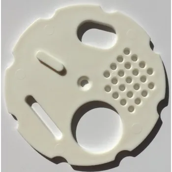 Česnový uzávěr 8 cm - bílý