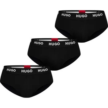 Pánské spodní prádlo Slipy Hugo Black 001 1053545 X Small