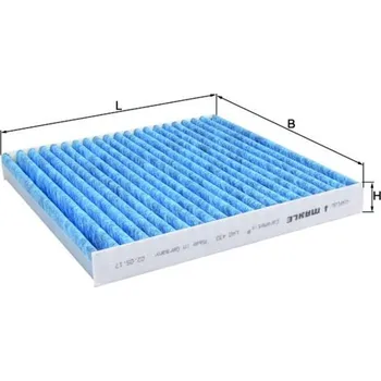 Ventilátor topení a klimatizace Filtr, vzduch v interiéru MAHLE LAO 430