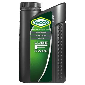 Auto-moto Motorový olej YACCO Lube F 5W-20, 1L