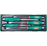 Sada úderových šroubováků, křížových a plochých, 5 kusů - JONNESWAY D70105SP