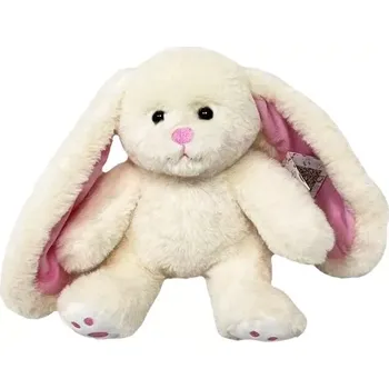 plyšák Plyšový králíček Gacuś krémový 20,5 cm