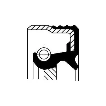 Těsnění motoru Těsnicí kroužek hřídele, klikový hřídel CORTECO 12012561