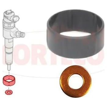 Systém vstřikování Sada těsnicích kroužků, vstřikovací ventil CORTECO 49445012