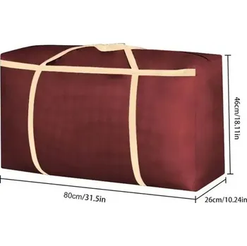 Cestovní taška Velká voděodolná taška na cestování | cestovní taška, úložná taška - 1ks červená 105L