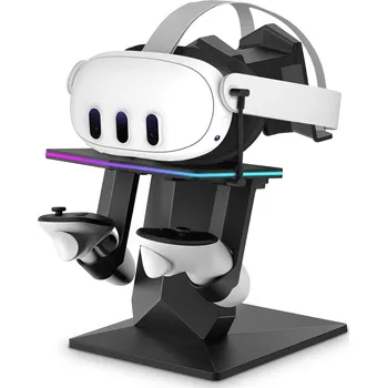 Virtuální realita Nabíjecí stojan RGB | pro Meta Quest 3S/3/2