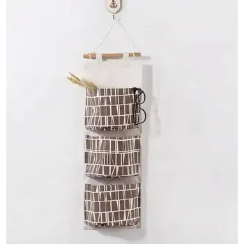 Úložný box Závěsný organizér s úložnými kapsami | Úložná taška, Nástěnný organizér - 1 ks kávy