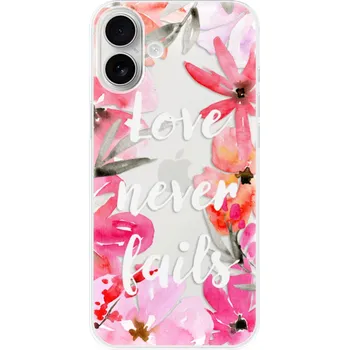 Pouzdro na mobilní telefon Odolné silikonové pouzdro iSaprio - Love Never Fails - iPhone 16 Plus