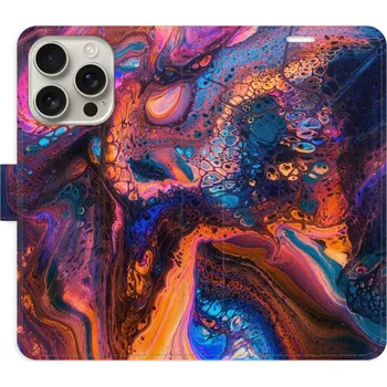 Pouzdro na mobilní telefon Flipové pouzdro iSaprio - Magical Paint - iPhone 16 Pro