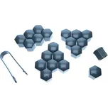 Kryty šroubů kol (17 mm-20 ks) Einparts - šedé