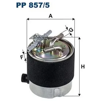 Palivový filtr Palivový filtr FILTRON PP 857/5
